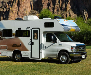 Cruise America Compact Plus Rv Front Left