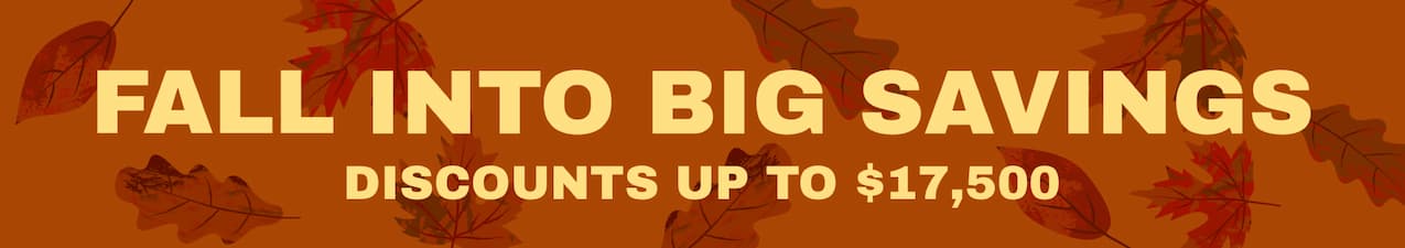 Fall Into Big Savings 