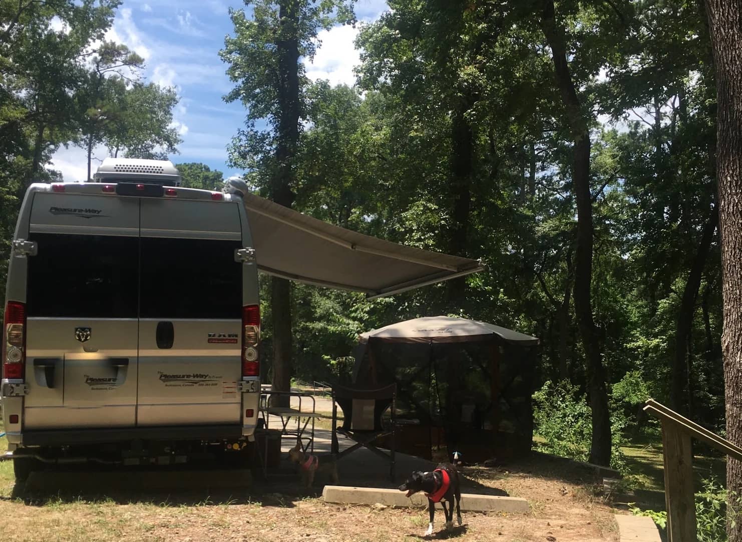 Huntsville State Park campground