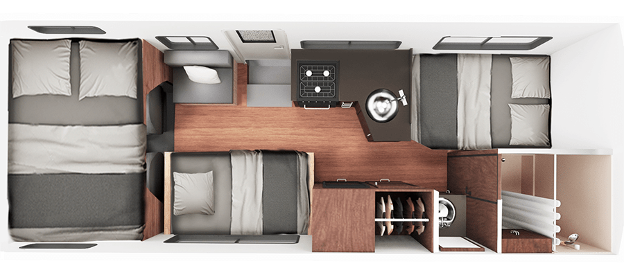 cruise america large rv dimensions