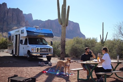 camping near saguaro national park