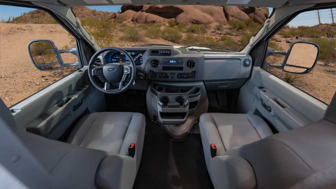 Cruise America Ultra Compact Dash View